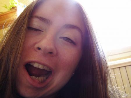 grimace